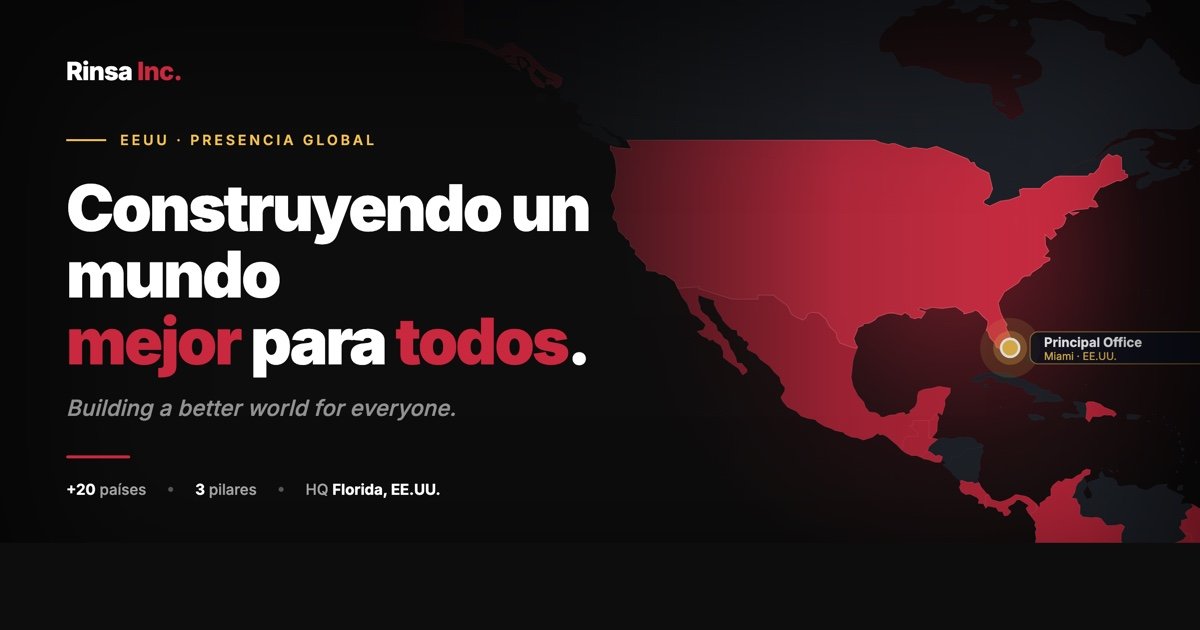 Rinsa Inc. | Portal Institucional Global